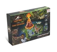 RMS International Jurassic World Camp Cretaceous - Exploding Volcano Island - Create the Scene and Erupt The Volcano Childrens Kids 8+ Toy