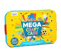 RMS International Mega Craft Case - 100's of Colourful Craft Essentials for Ages 5+ | All-in-One Creative Kit | Ideal for Kids and Adults | Ultimate Arts & Crafts Kit Gift