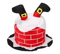 RMS Santa Stuck In The Chimney Novelty Festive Hat