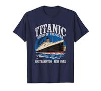 RMS Titanic 1912 - Iconic Ship Cruise Southampton New York T-Shirt