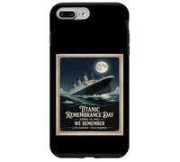RMS Titanic 1912 Remembrance Day Vintage Memorial Design Case for iPhone 7 Plus/8 Plus