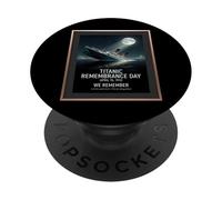 RMS Titanic 1912 Remembrance Day Vintage Memorial Design PopSockets Adhesive PopGrip
