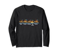 RMS Titanic Britannic Poseidon Carpathia Famous Ship Lovers Long Sleeve T-Shirt