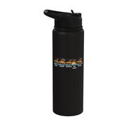 RMS Titanic Britannic Poseidon Carpathia Famous Ship Lovers Stainless Steel Insulated Water Bottle