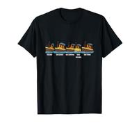 RMS Titanic Britannic Poseidon Carpathia Famous Ship Lovers T-Shirt