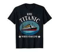 RMS TITANIC White Star Line Cruise Ship 1912 Boys Girls Kids T-Shirt