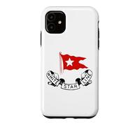 RMS Titanic White Star Line - Red Flag Star Logo Case for iPhone 11
