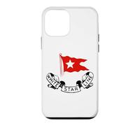 RMS Titanic White Star Line - Red Flag Star Logo Case for iPhone 12 mini