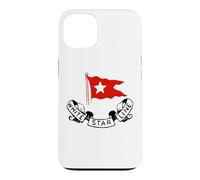 RMS Titanic White Star Line - Red Flag Star Logo Case for iPhone 13