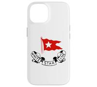 RMS Titanic White Star Line - Red Flag Star Logo Case for iPhone 14