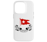 RMS Titanic White Star Line - Red Flag Star Logo Case for iPhone 14 Pro