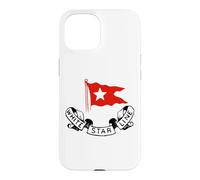 RMS Titanic White Star Line - Red Flag Star Logo Case for iPhone 15