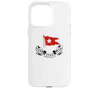 RMS Titanic White Star Line - Red Flag Star Logo Case for iPhone 15 Pro Max