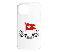 RMS Titanic White Star Line - Red Flag Star Logo Case for iPhone 16 Pro Max