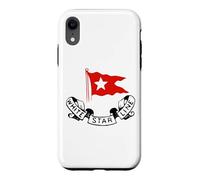 RMS Titanic White Star Line - Red Flag Star Logo Case for iPhone XR