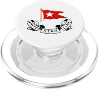 RMS Titanic White Star Line - Red Flag Star Logo PopSockets PopGrip for MagSafe