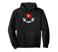 RMS Titanic White Star Line - Red Flag Star Logo Pullover Hoodie
