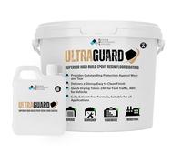 RMS UltraGuard Superior Heavy Duty, Hard Wearing Epoxy Resin 2 Pack Concrete Floor Paint Protective Coating for Garage, Workshop, Factory, Warehouse & Industrial Applications