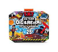 RMS USA Dig & Reveal The Isle of Blackbeard - Pirate Treasure Activity with Over 25 Goals and tasks for Ages 6+