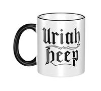 RMSGCOWH Unisex Uriah Rock Band Heep Mug Heat-Resistant Cup Decorative Practical Mug