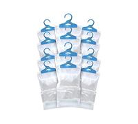 RMTL Hanging Interior Wardrobe Dehumidifier with Strong Hook & Leak Proof Storage Bag Perfect forStop Damp, Mildew, Mould & Condensation for Wardrobe (Pack of 12)