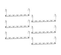 RMTL Magical Hangers Closet Space Saving Wardrobe Clothing Magic Hangers Organiser Heavy Duty Chrome Hangers (6 Pack)