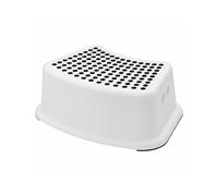 RMTL Sturdy Step Stool for Bathroom, Practical Non-Slip Toilet Step for Kids, Multiuse Booster Step, Toddler Potty Training Stool (Black)