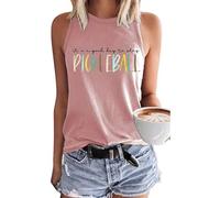 RMTXCD Women It’s a Good Day to Play Pickleball Tank Top Cute Pickleball Lover Vest Shirt Summer Casual Sport Sleeveless Top, Pink, S