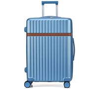 RMW 28 Inch Large Suitcase - Durable Hard Shell Luggage with 360° Spinner Wheels, 3-Digit Combination Lock, Airline Checked Luggage for Travel & Vacations (ICE Blue, Large 28")