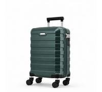 RMW EasyJet Underseat Cabin Bag 45x36x20cm with Removable Wheels - Lightweight 2.5kg Hardshell Suitcase, Hand Luggage with Spinner Wheels, 3-Digit Lock (Dark Green, EASYJET UNDERSEAT 18")