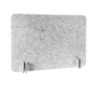 RMWHGDUL Desk Divider with Material for Easy Installation And Noise Reduction in The Office, Silver grey, 40cmx50cm