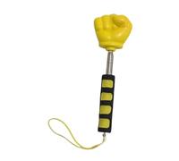 RMWHGDUL Telescopic Teacher Pointer with, Non-Slip, Flexible, Versatile, Extendable Hand Pointer for Conference Presentations, Yellow Fist