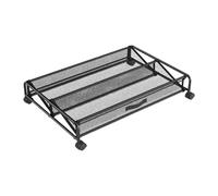 RMWHGDUL under-bed Shoe Rack, Rolling Storage Container, Easy-to-store Iron Mesh Shoe Rack for Boots And Oxford Shoes