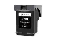 RMXGZQ 67XL Ink Cartridge Replacement 67 67 XL Compatible with 2723 2752 1225 6020 6052 6055 6420 6452 4152 4140 4155 Printer(1Pack Black)