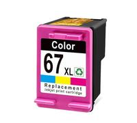 RMXGZQ Compatible with 67XL Ink Cartridges 2700 ink cartridge Series 4200 6020 6030 6400 6430(Hp67 xl 1color)