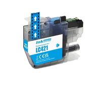 RMXGZQ LC421 LC 421 Ink Cartridge Compatible with DCP-J1050DW MFC-J1010DW DCP-J1140DW printer Standard capacity(1 Cyan)