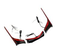 RmyTKyfAD LED Light Strip Compatible With Goldwing GL1800 12 17 F6B 13 17 Fender Tip Run Brake(Black Red)