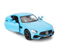 RMZ City 1/36 Scale AMG GTR Car Model, Zinc Alloy Die-Cast Pull Back Vehicles Kid Toys for Boy Girl Gift (Blue)
