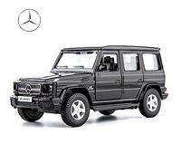 RMZ City 1/36 Scale Mercedes Benz G63 Casting Car Model, Zinc Alloy G Wagon Toy Car for Kids, Pull Back Vehicles Toy for Toddlers Kids Boys Girls Gift (Black)