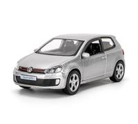 RMZ City Volkswagen Golf GTI Car Model, 1/36 Scale Casting Zinc Alloy Toy Car for Kids, Pull Back Vehicles for Toddlers Kids Boys Girls Gift (Silvery)