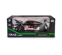Rmz Hobby 1:32 Audi R8 Lms 2015 #1 Black Top Quality Toy