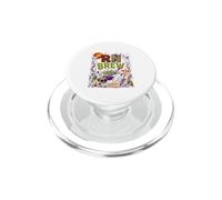 RN Brew Halloween Witch Costume Nurse Nursing Matching Team PopSockets PopGrip for MagSafe