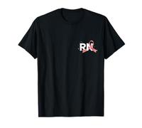 RN Nurse Breast Cancer Awareness Shirt, Pink RN Nurse Logo T-Shirt