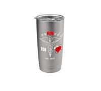 RN Nurse Graduate 2025 - BSN Degree - Earned it Stainless Steel Insulated Tumbler