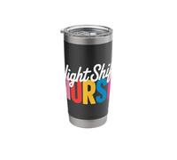 RN Overnight ICU Night Shift Nurse Stainless Steel Insulated Tumbler