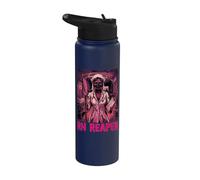 RN Reaper Registered Nurse Nursing Grim Reaper Death Womens Stainless Steel Insulated Water Bottle