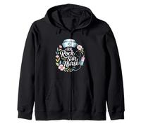 RN Registered Nurse Zip Hoodie