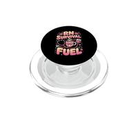 RN Survival Fuel Night Shift Nurse PopSockets PopGrip for MagSafe