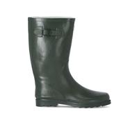 Rn X Waterproof Rubber Wellington Boots Trespass Dark Green 4