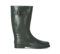 Rn X Waterproof Rubber Wellington Boots Trespass Dark Green 6.5